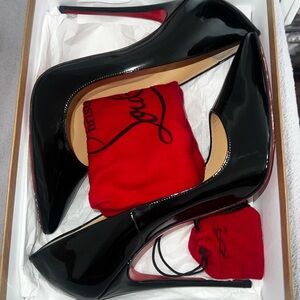 Christian Louboutin
120mm So Kate Patent Pointed-Toe Pumps